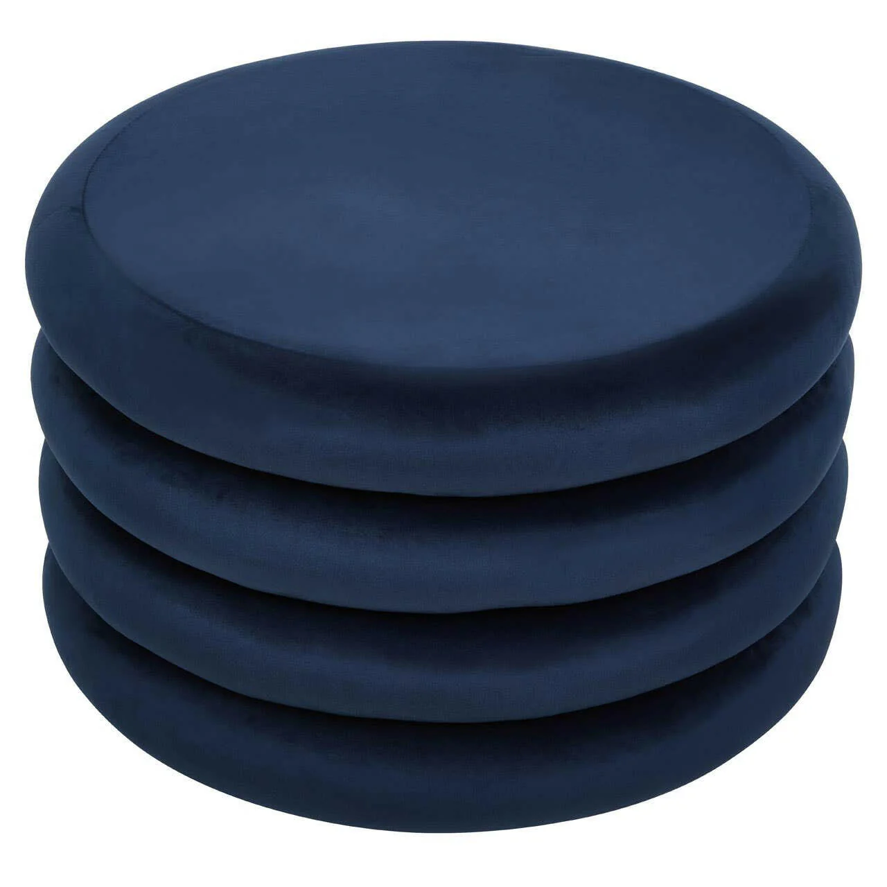 Hartford Midnight Blue Round Stool - Image 2