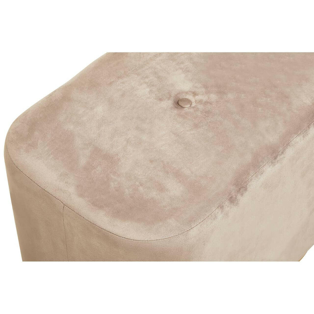 Hartford Mink Stool With Matte Gold Base - Image 5