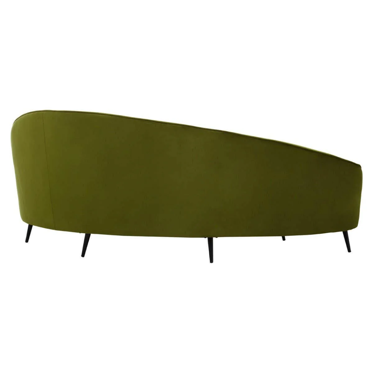 Hasina Olive Velvet Sofa - Image 3