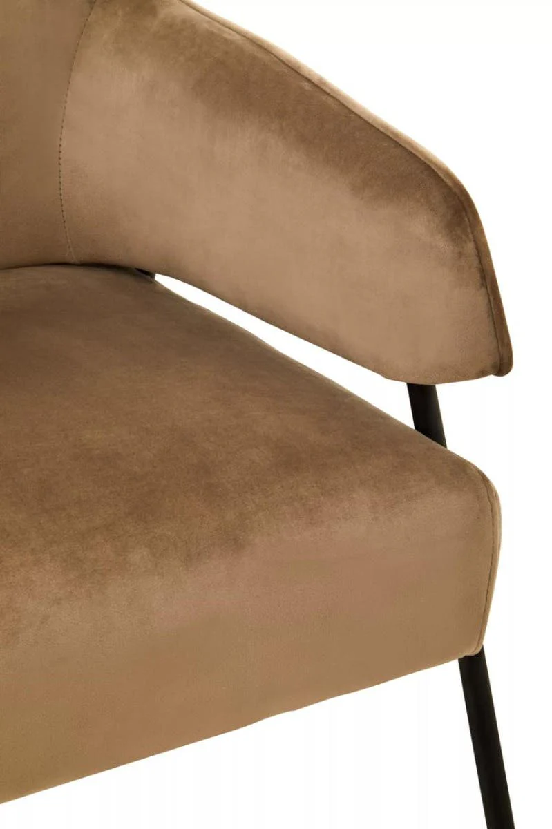 Henia Mink Velvet Chair - Image 7