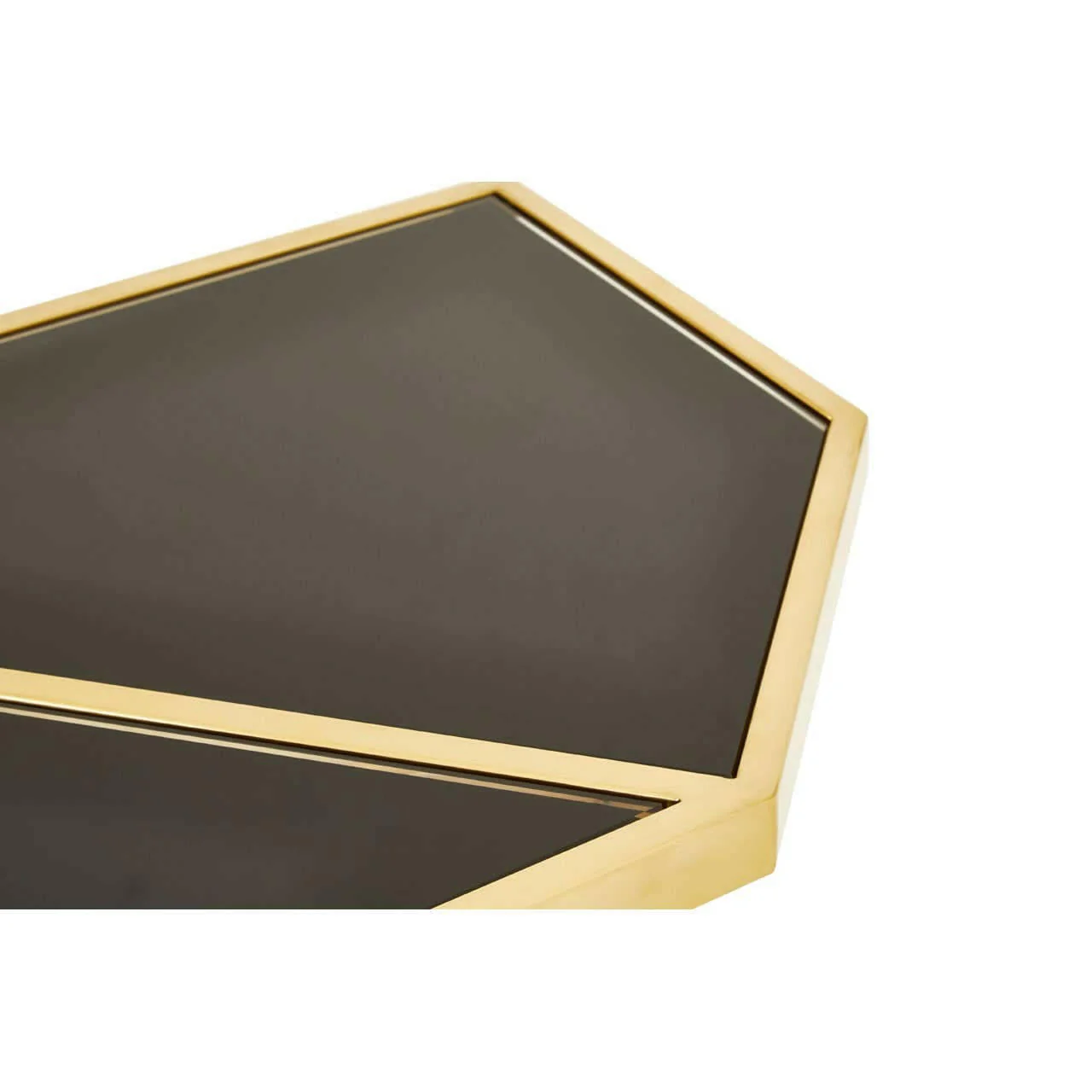 Horizon Black Tempered Glass Console Table - Image 5