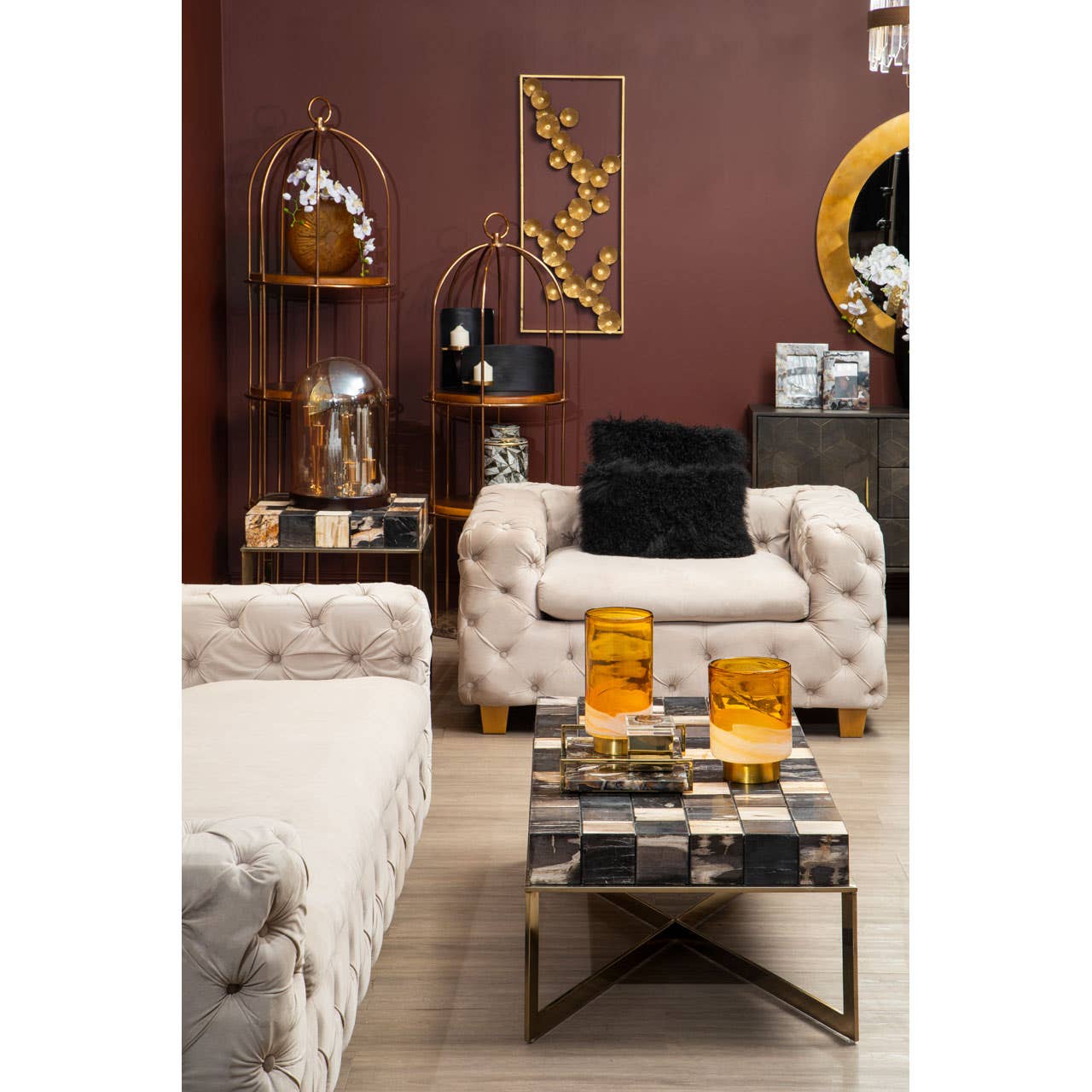 Horizon Large Cage Design Bookshelf - Image 6