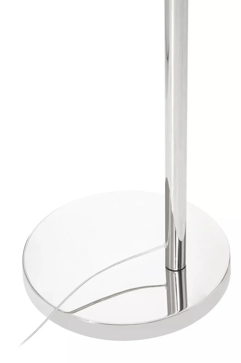 Hubert Satin Nickel Finish Metal Floor Lamp - Image 6