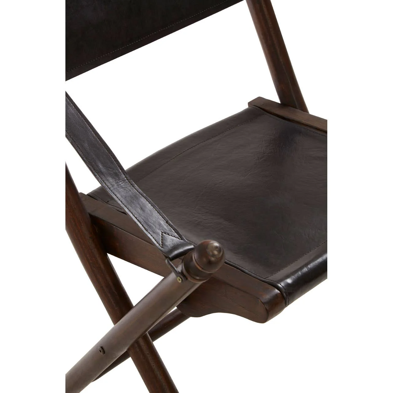 Inca Teak And Black Folding Chair - Image 7