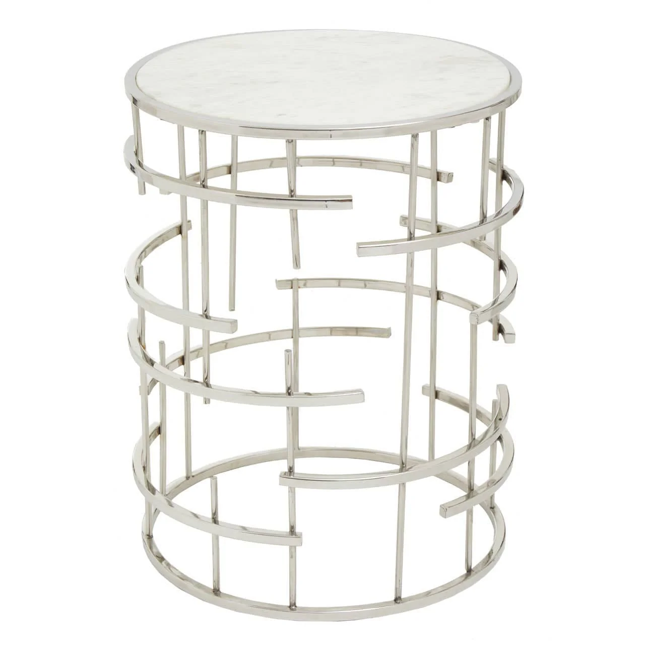 Jaipur Marble Top Side Table - Image 2