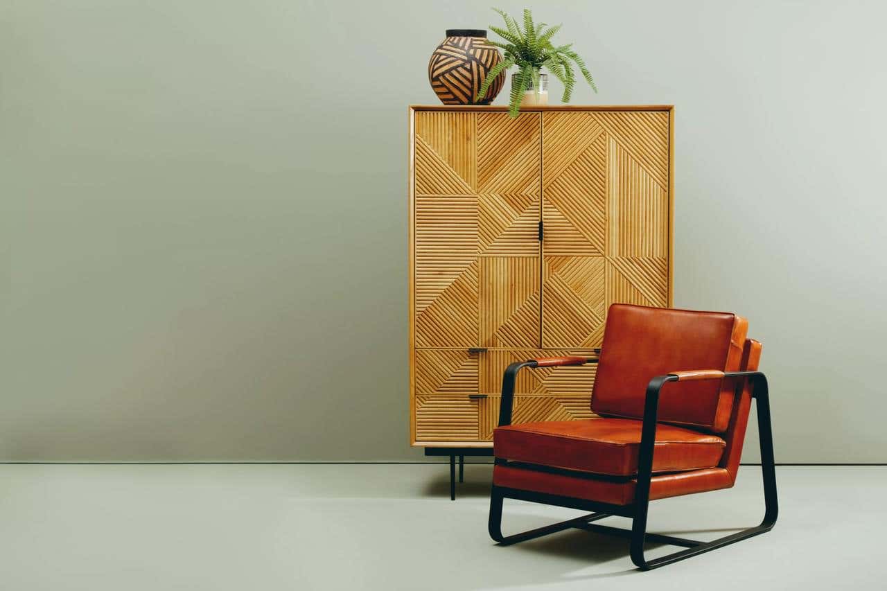 Jakara Natural Wooden Cabinet - Image 11