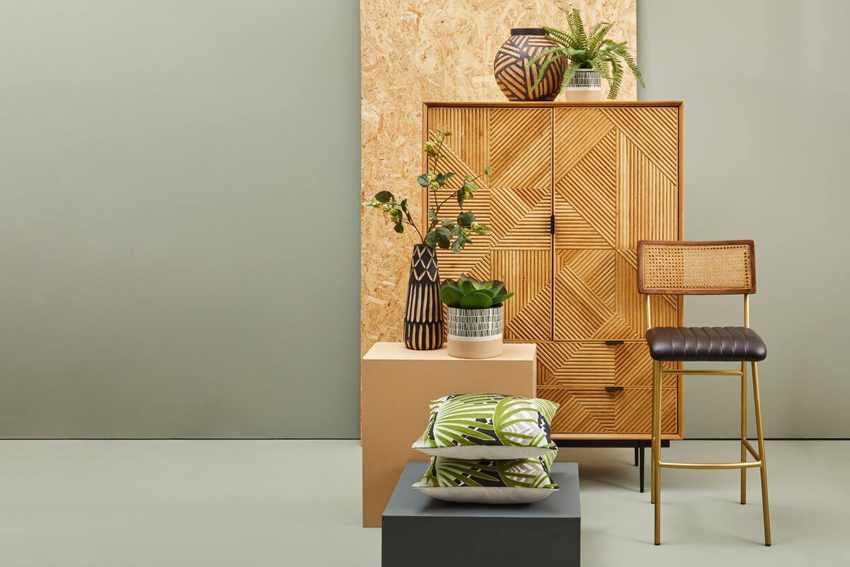 Jakara Natural Wooden Cabinet - Image 16