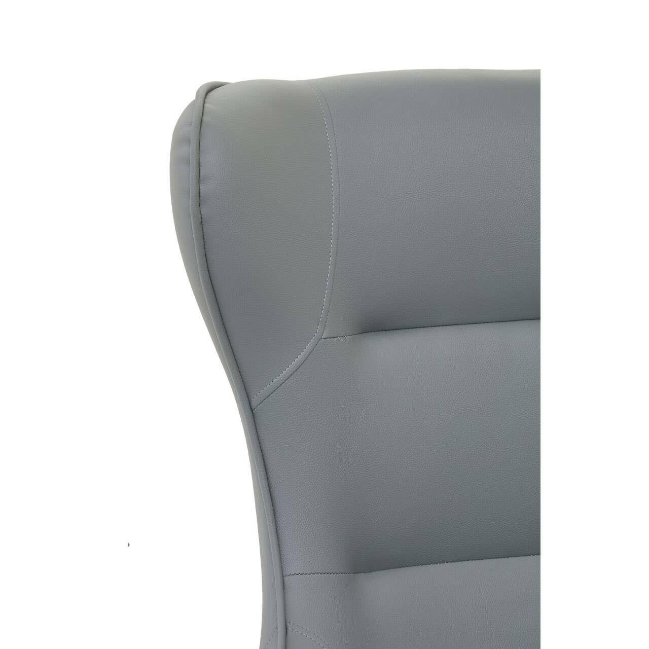 Kaiko Grey Armchair And Footstool - Image 7