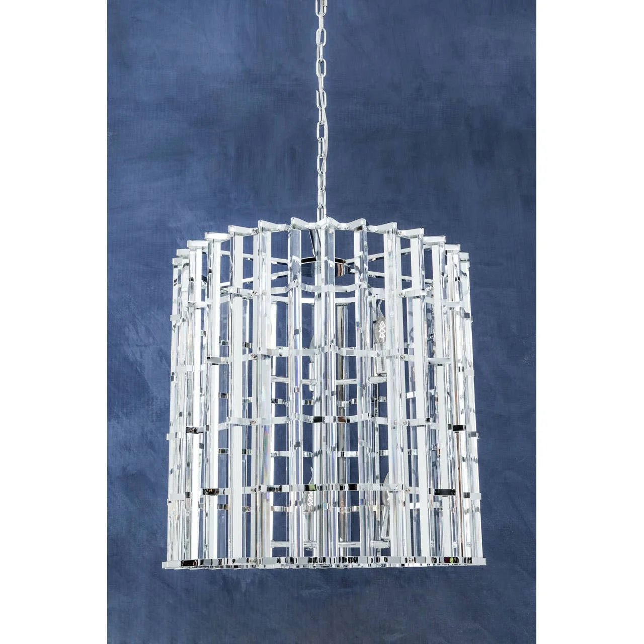 Karli Chrome And Glass Vertical Light - Image 3