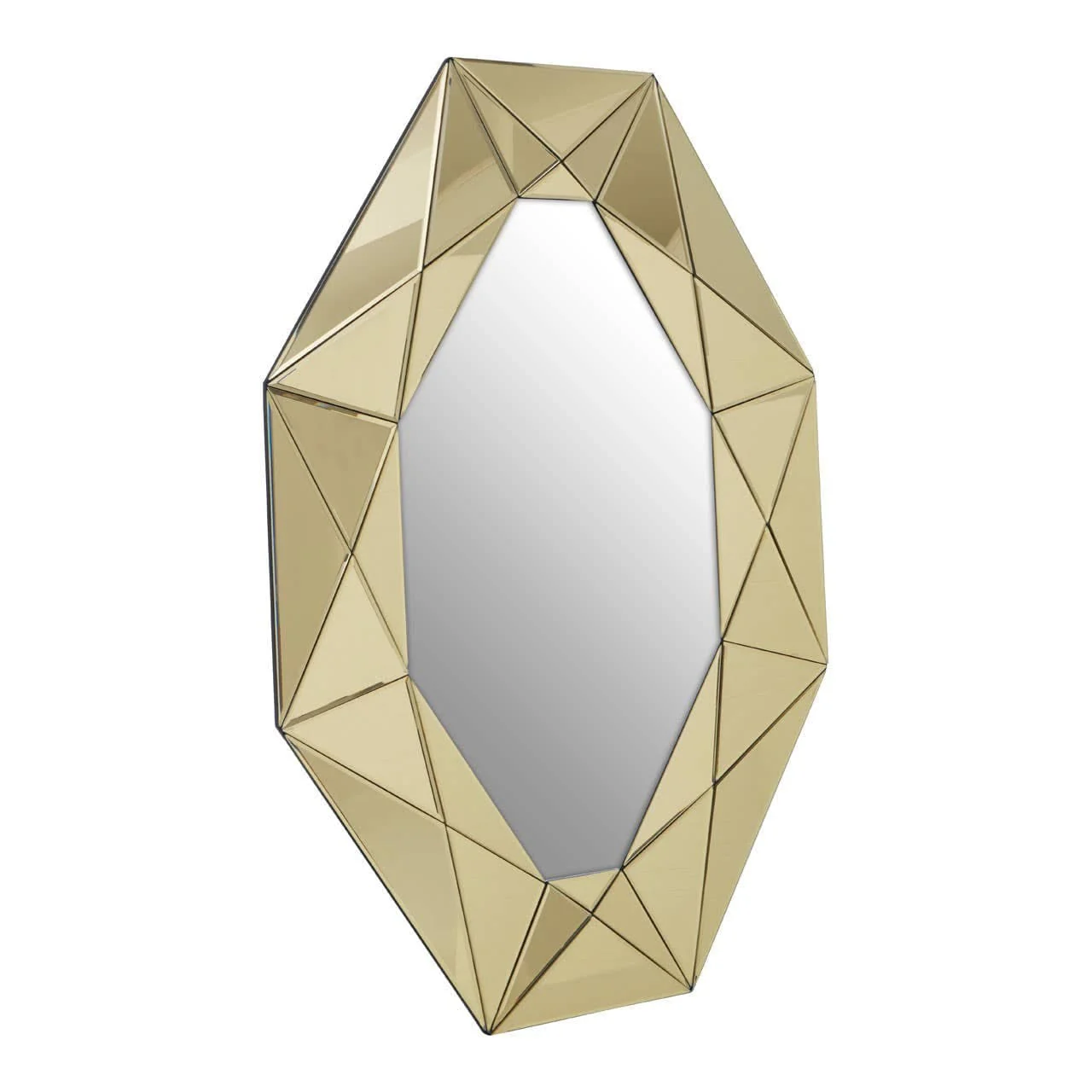 Kava Gold Frame Wall Mirror - Image 2