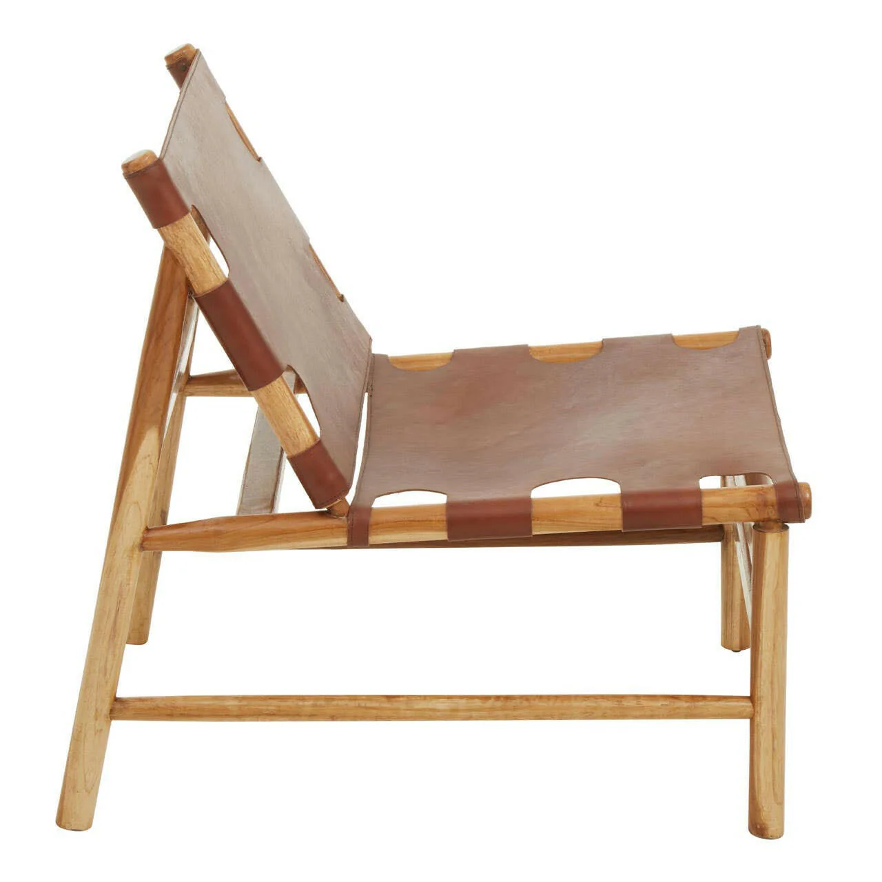 Kendari Antique Leather Chair - Image 3