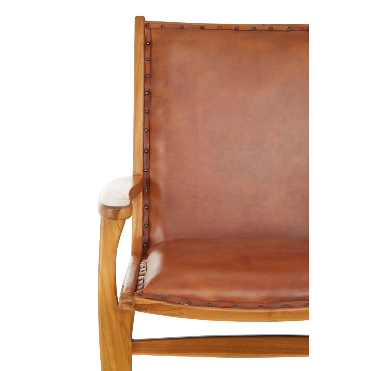 Kendari Brown Leather Chai - Image 5