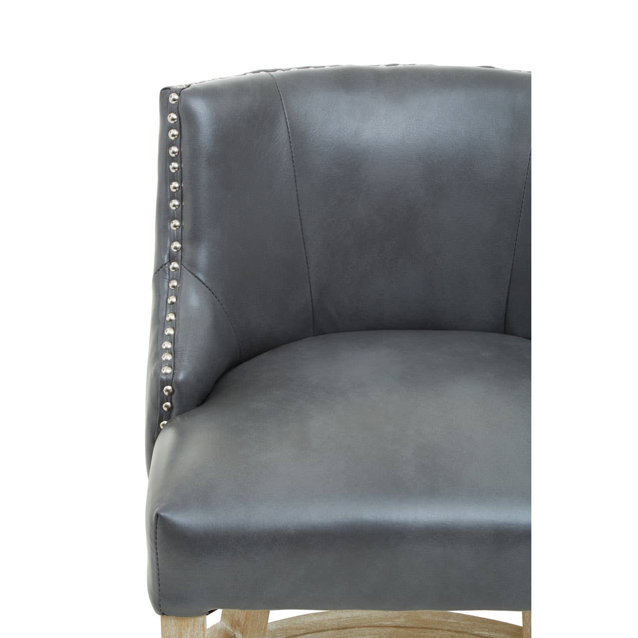 Kensington Townhouse Grey Hevea Bar Chair - Image 8
