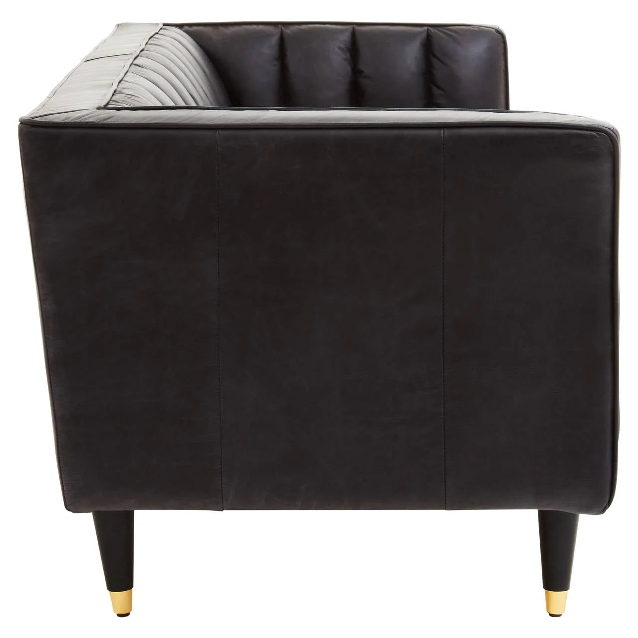 King Three Seater Sofa With Flared Arms - Image 3