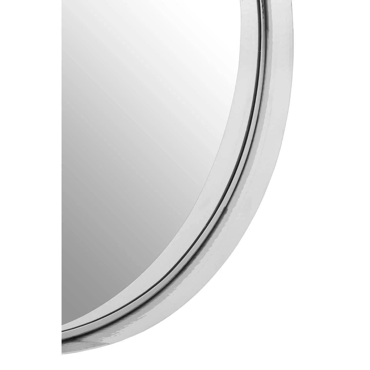 Leonov Small Nickel Finish Wall Mirror - Image 5