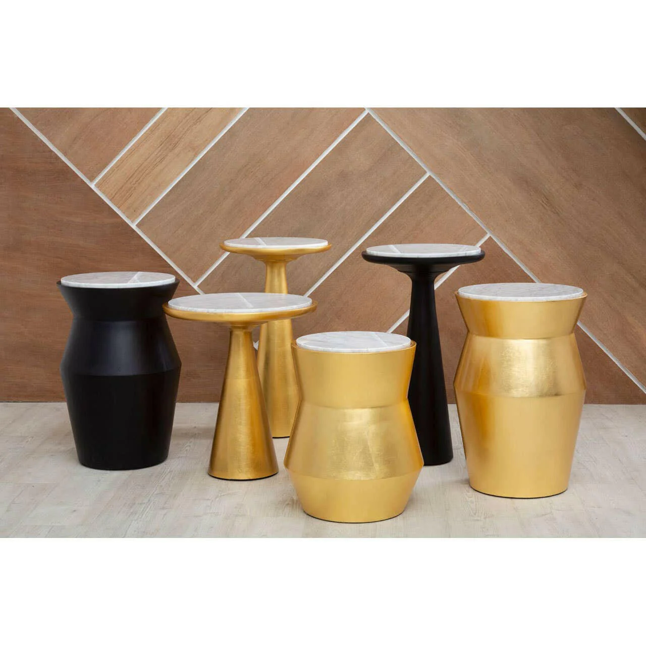Lino Small Gold Side Table - Image 3