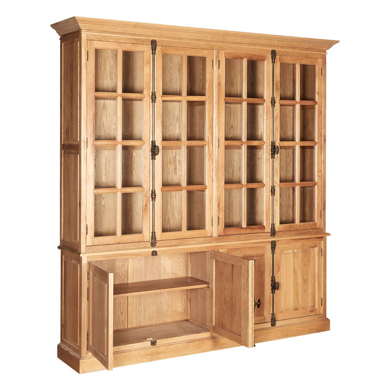 Lyon Cabinet With 6 Upper Shelves - Image 3
