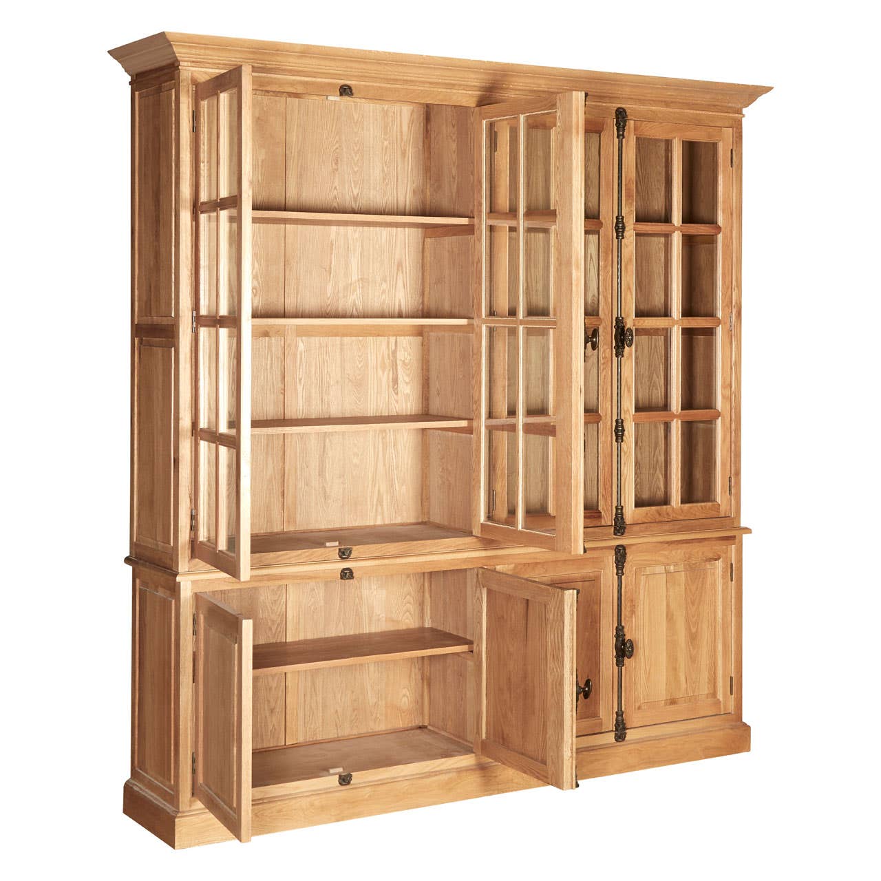 Lyon Cabinet With 6 Upper Shelves - Image 4