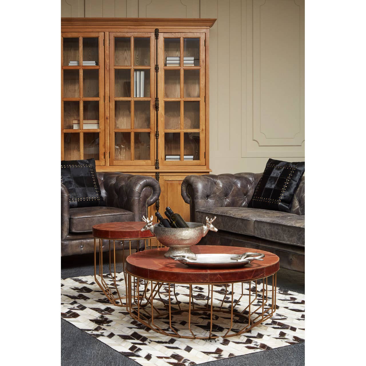 Lyon Cabinet With 6 Upper Shelves - Image 8
