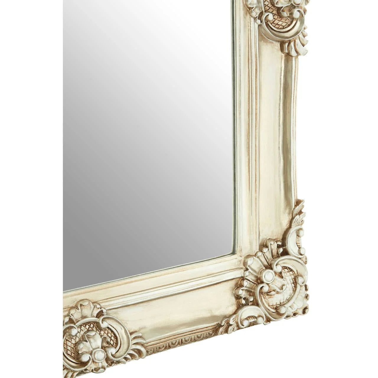 Marseille Champagne Bead And Reel Wall Mirror - Image 4