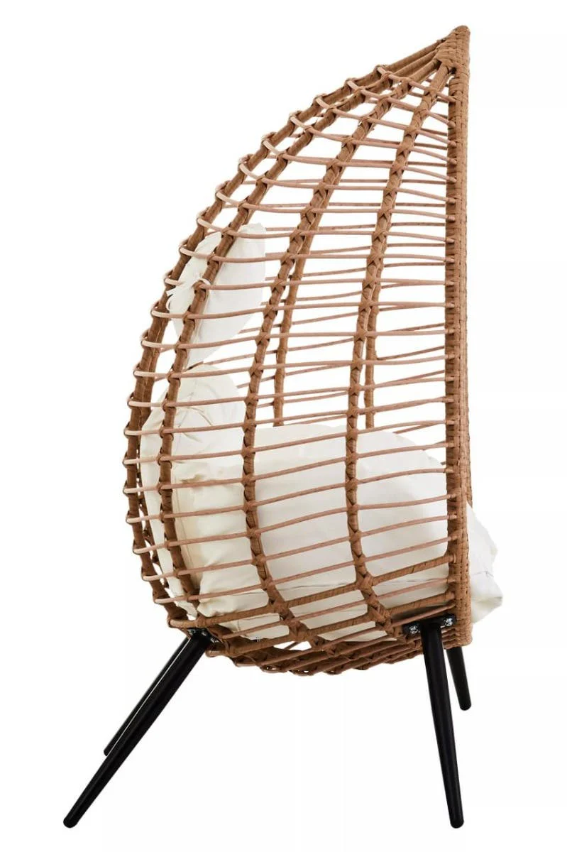 Messi Natural Rattan Effect Chair - Image 3