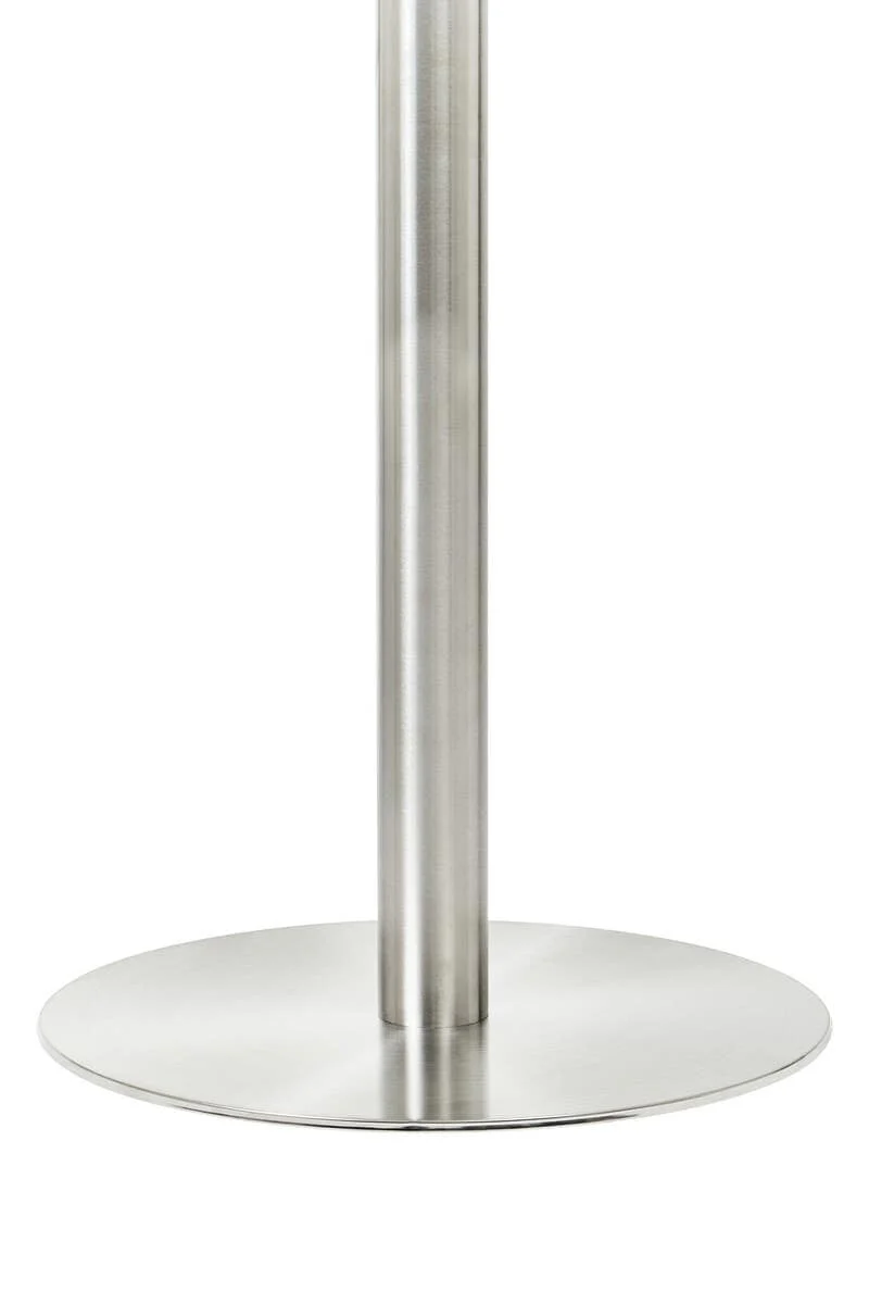 Metropolitan Round Silver Finish Dining Table - Image 7
