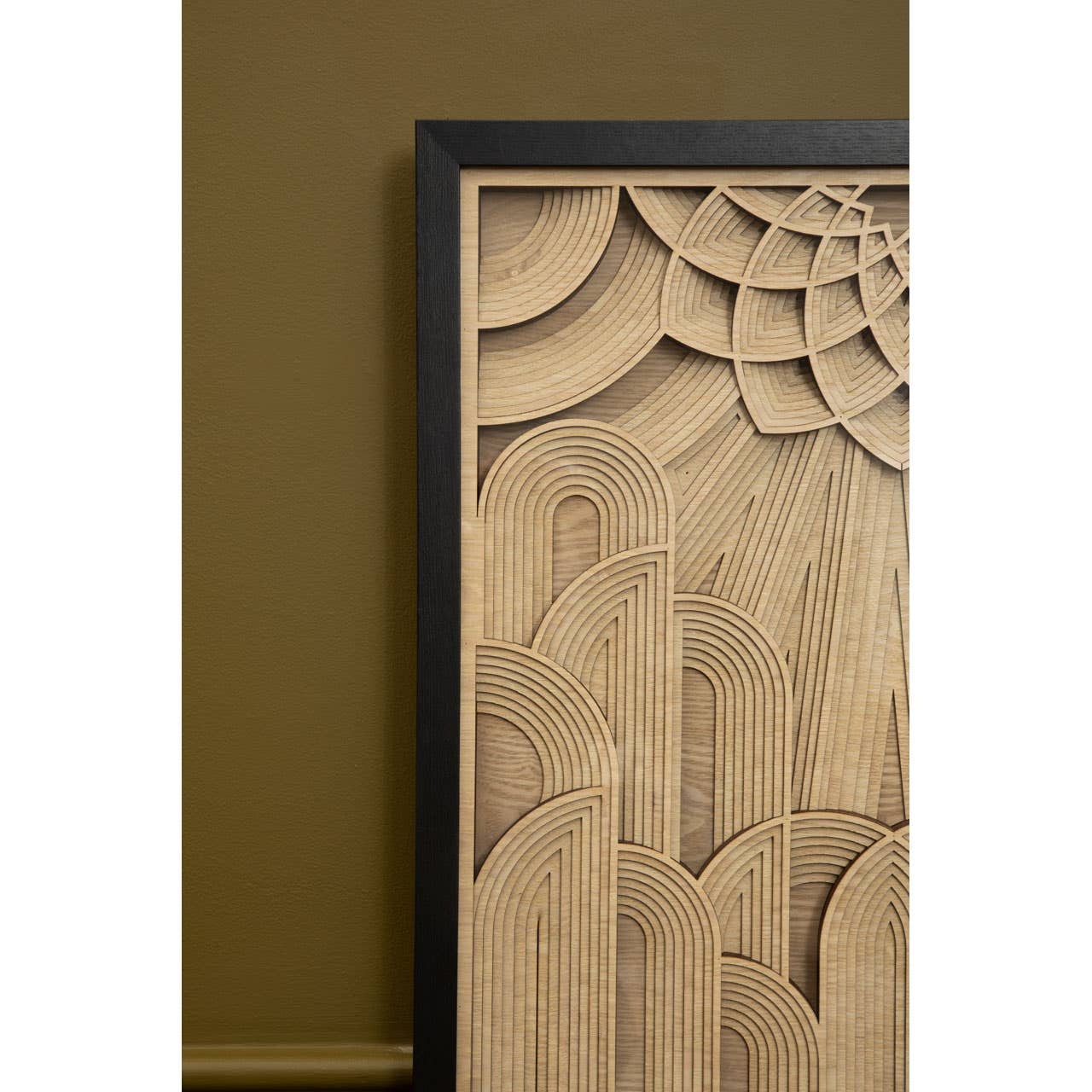 Modello Deco Wood Carving Wall Art - Image 8