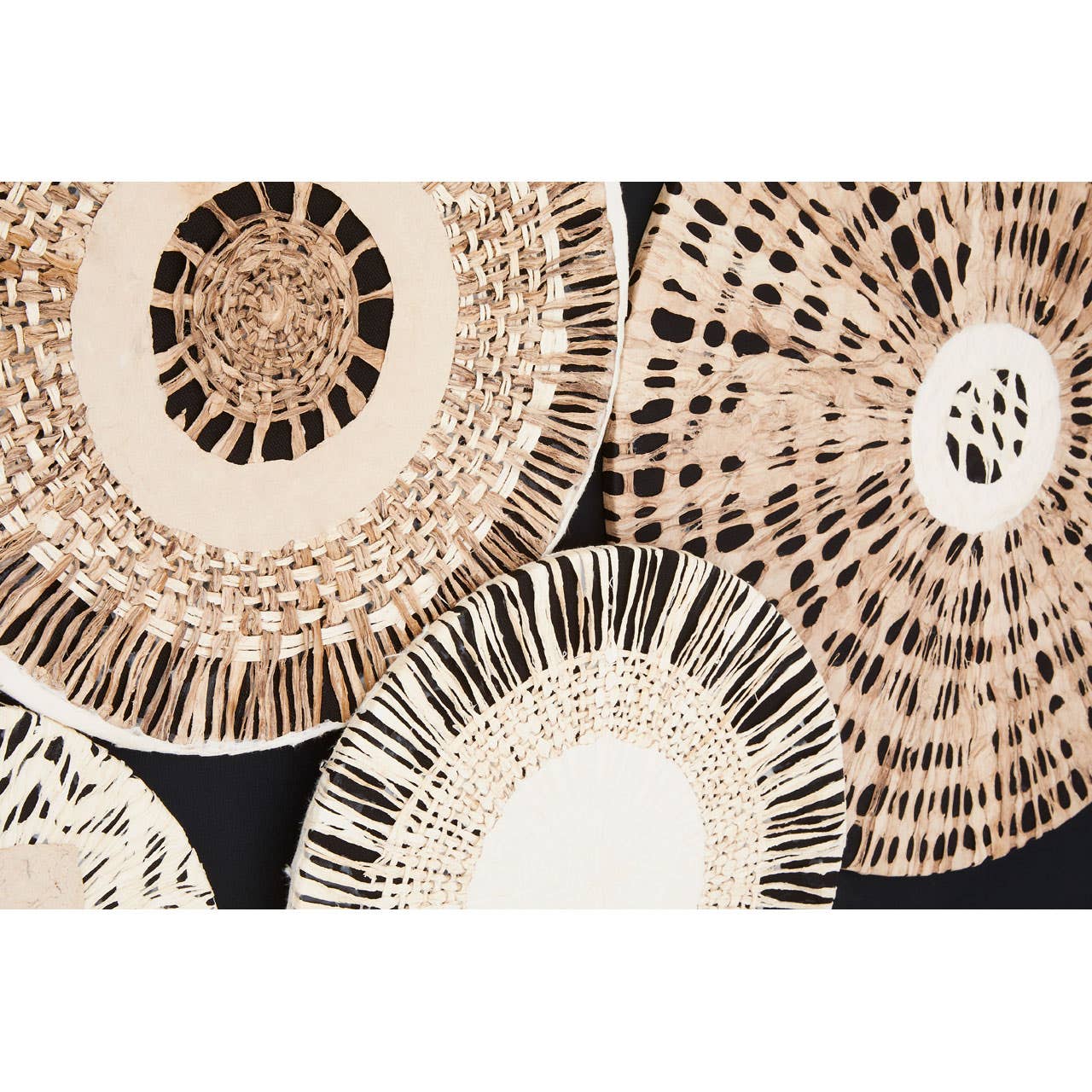 Modello Natural/Black Paper Design Wall Art - Image 6