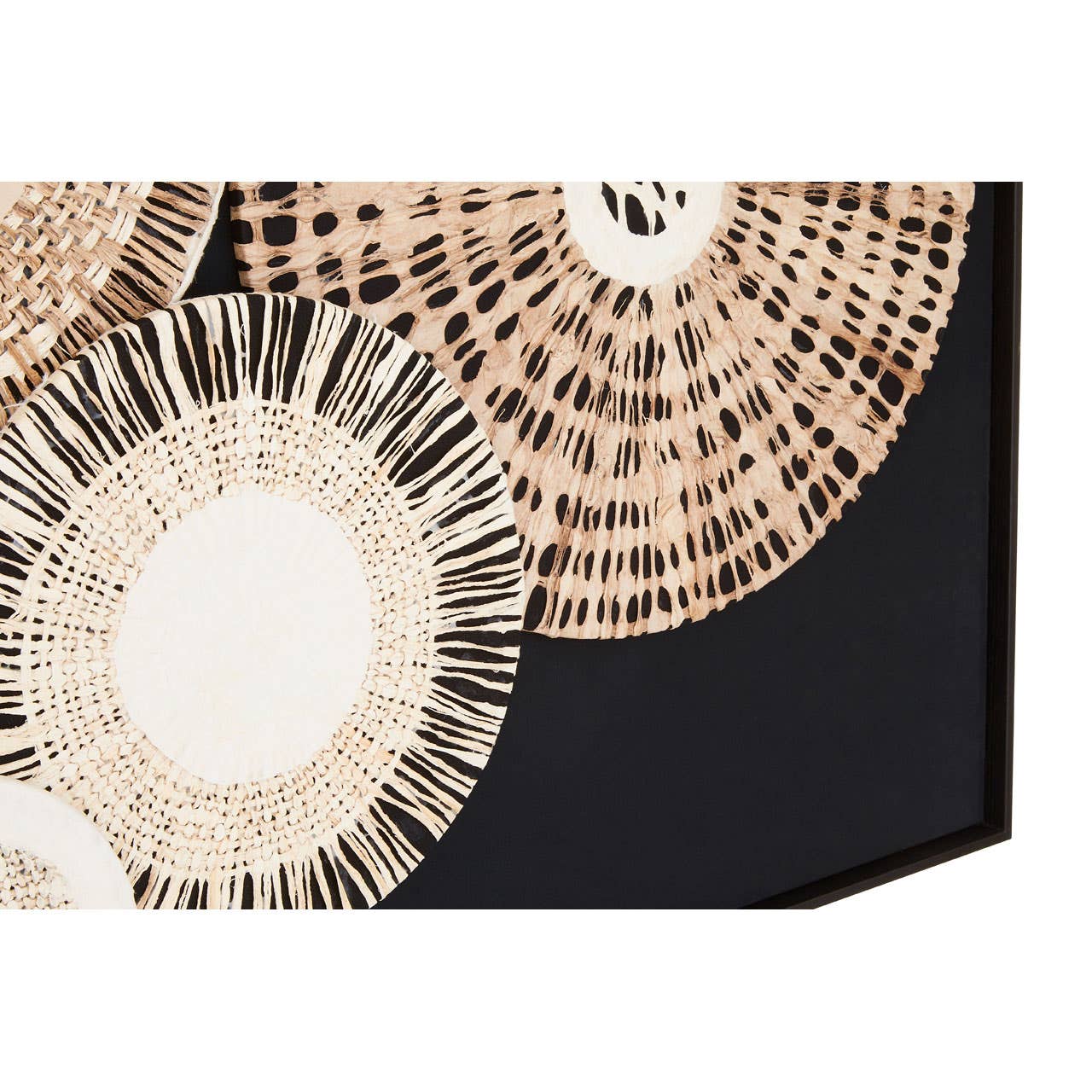 Modello Natural/Black Paper Design Wall Art - Image 7