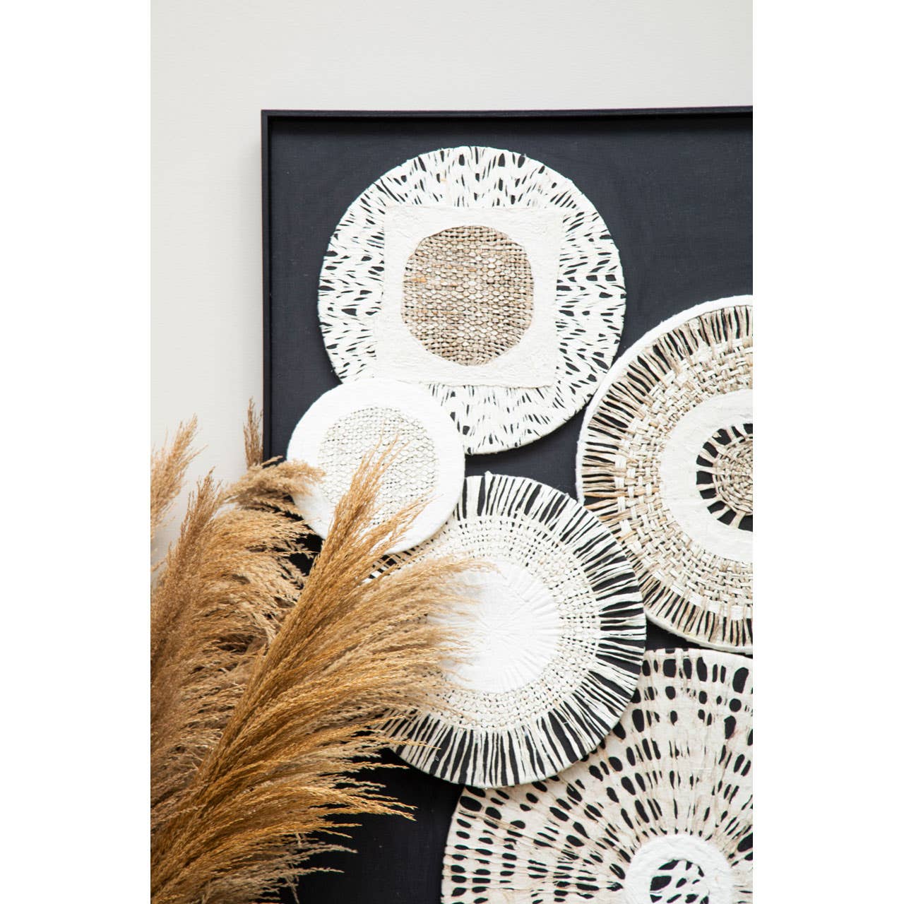 Modello Natural/Black Paper Design Wall Art - Image 8