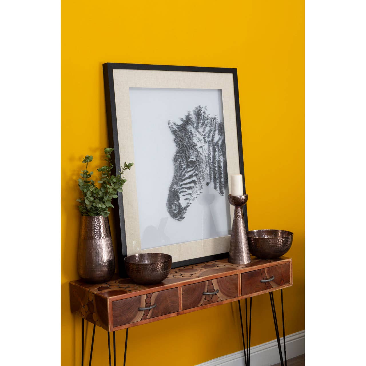 Modello Zebra Sculpture Wall Art - Image 4