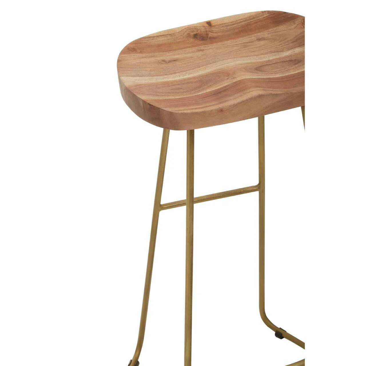 Nandri Acacia Wood Bar Stool - Image 5