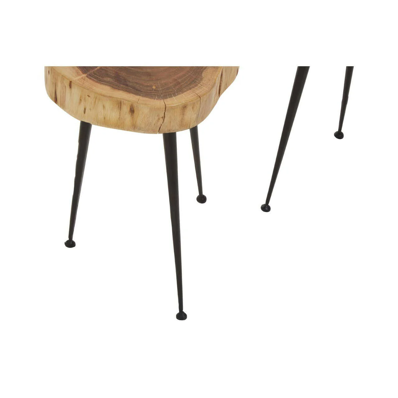 Nandri Set Of 2 Acacia Wood Side Tables - Image 6