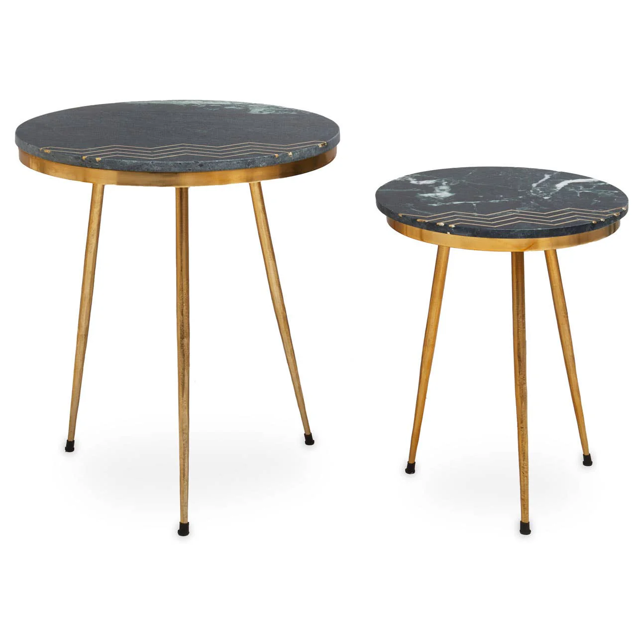 Nirvana Green Marble Side Table