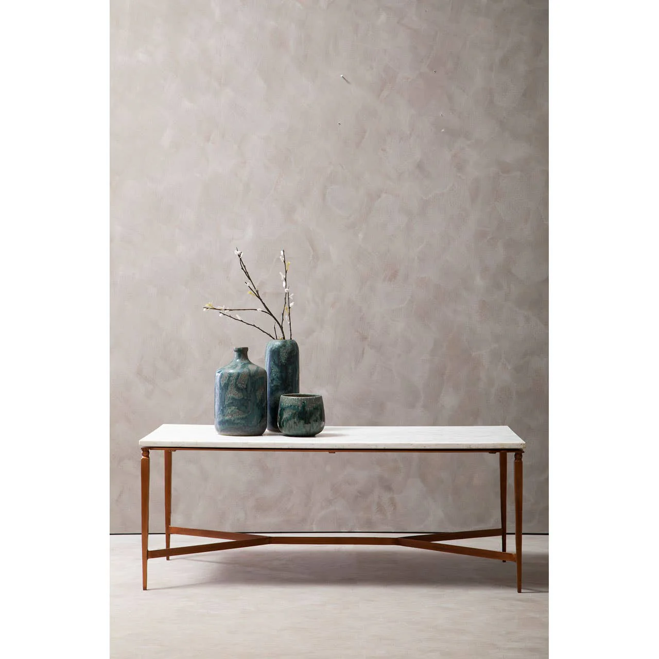 Nirvana White Marble Top Coffee Table