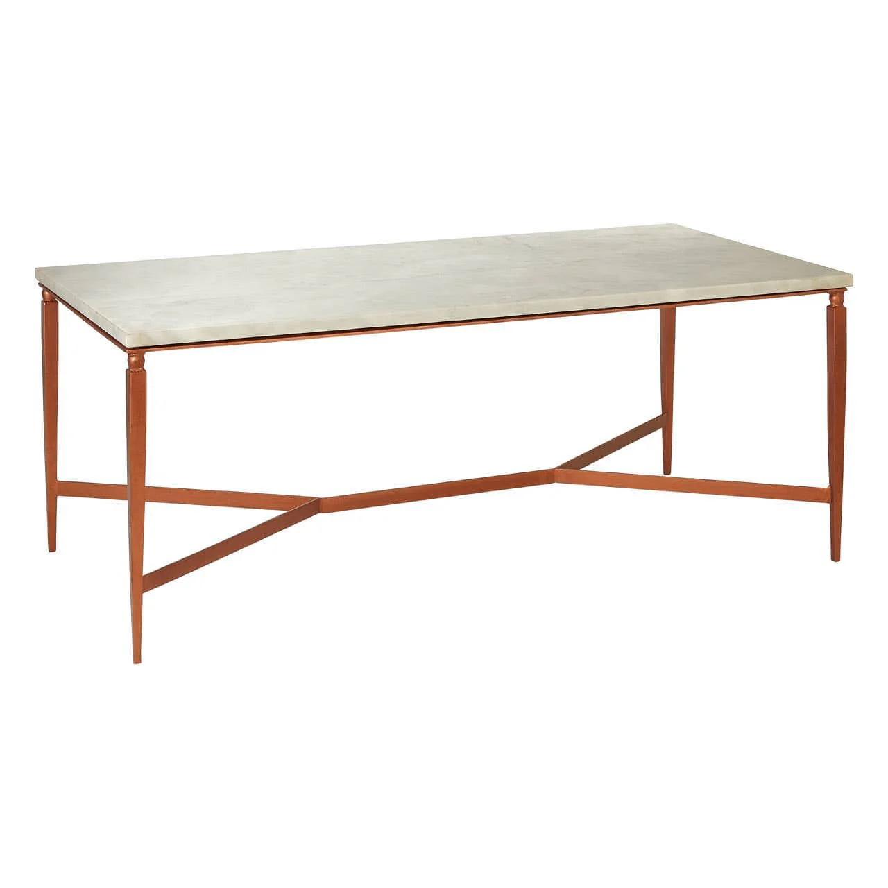 Nirvana White Marble Top Coffee Table - Image 3