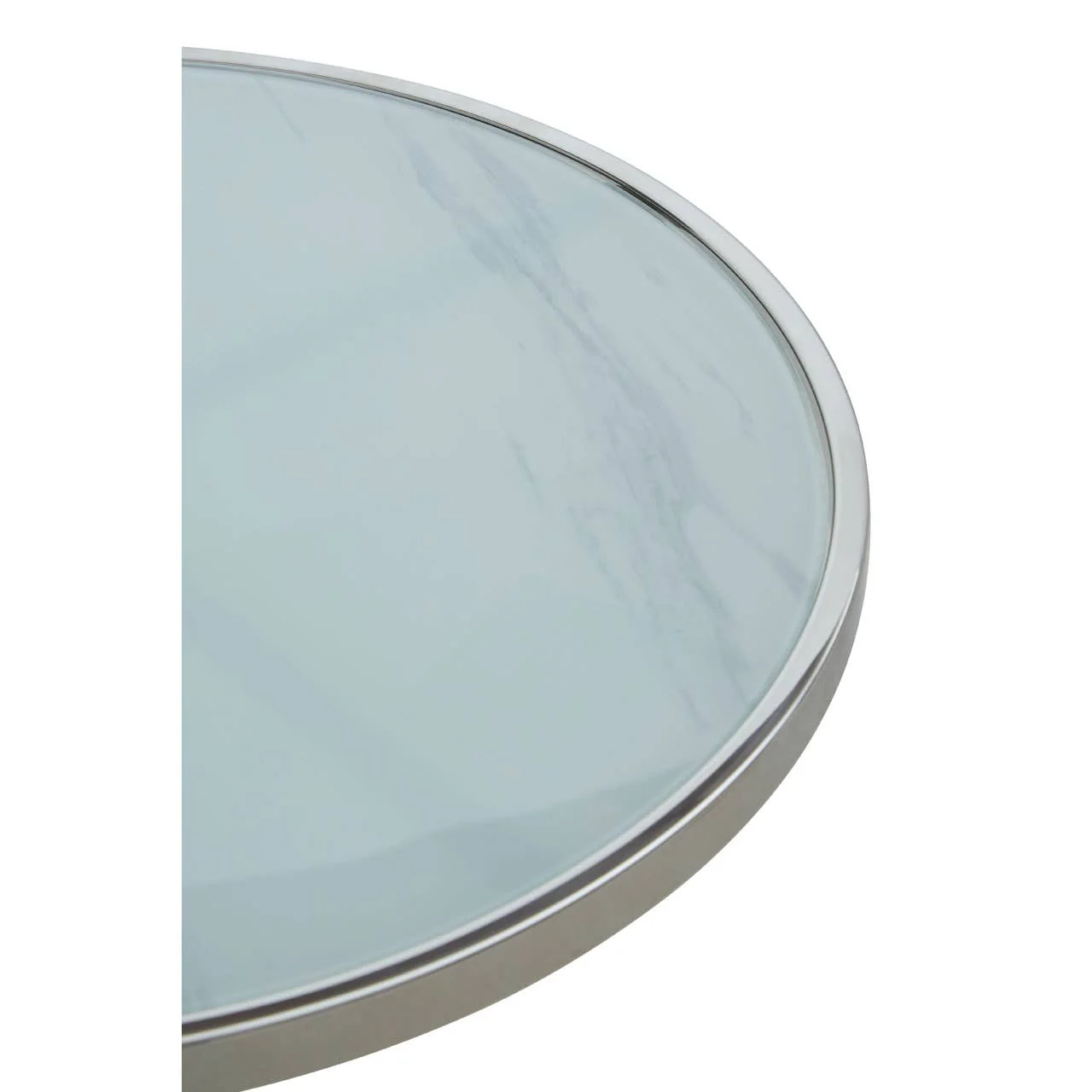 Oria Silver Frame End Table - Image 3