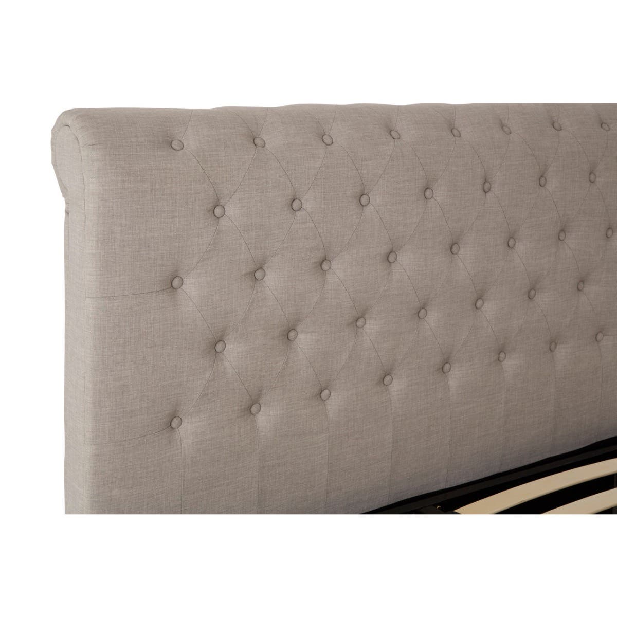 Orlando Light Grey Ottoman King Bed - Image 8