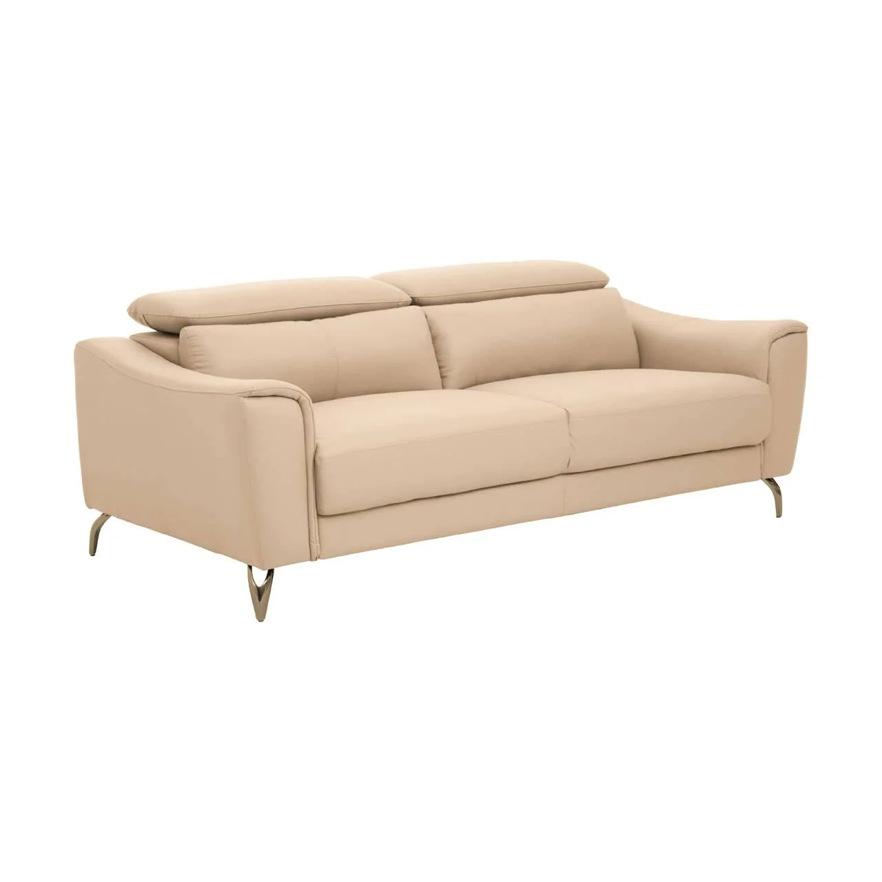 Padua 3 Seat Leather Sofa - Image 15