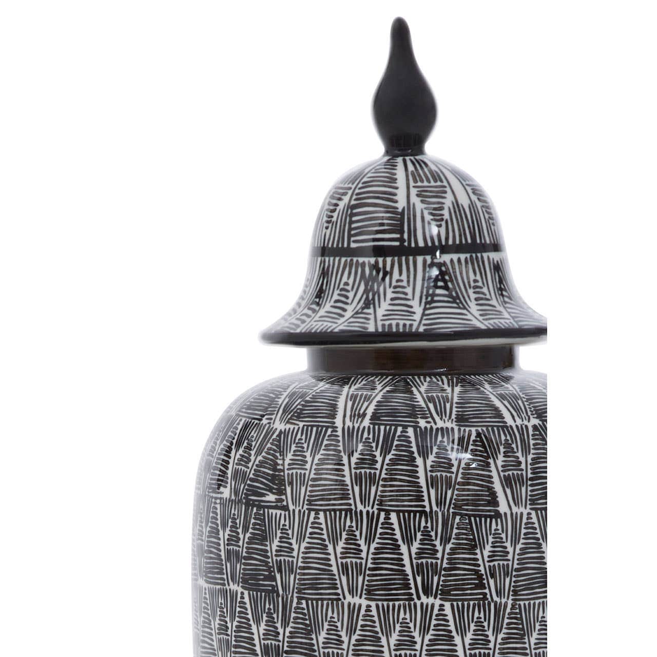 Punto Large Ceramic Jar - Image 3