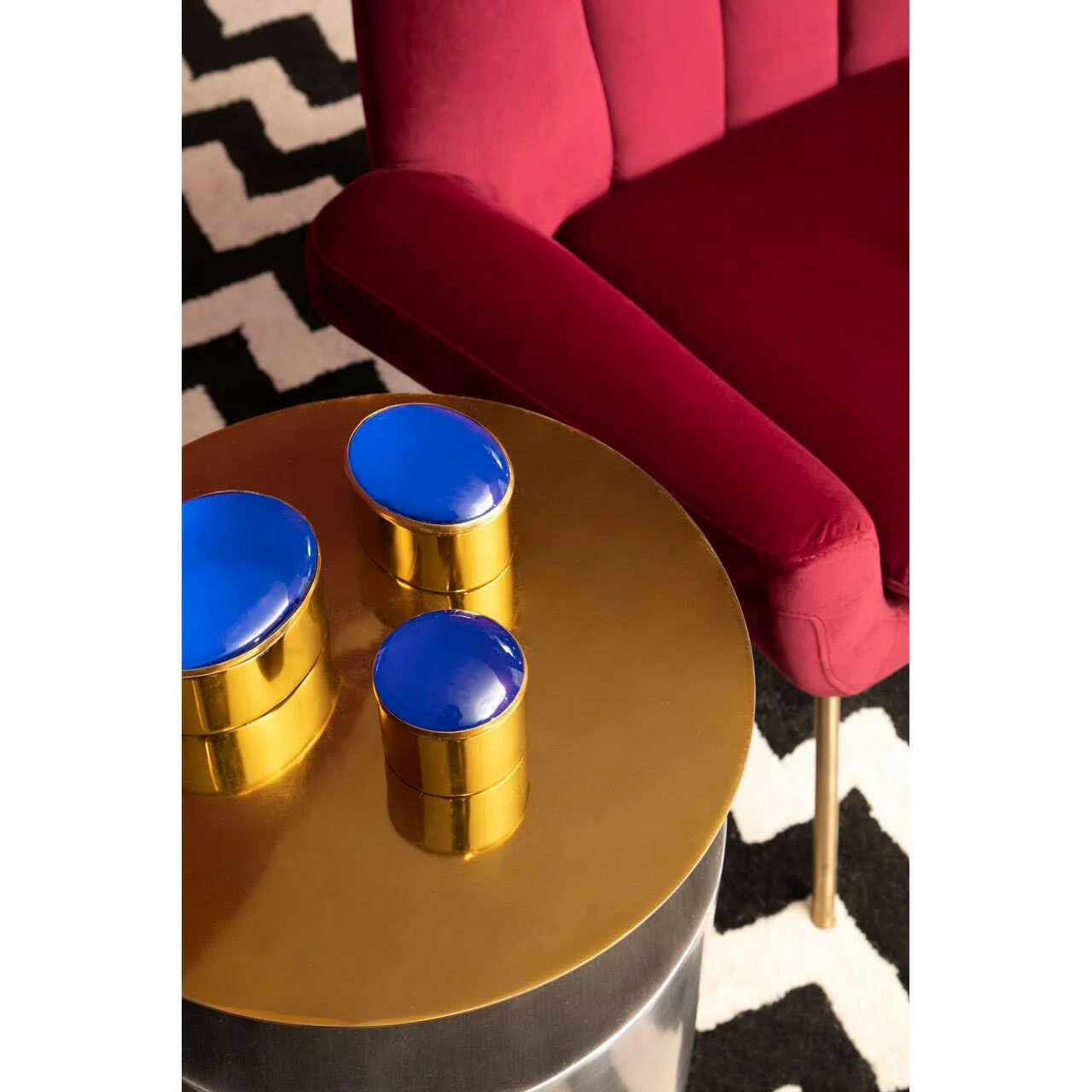 Rabia Accent Table With Straight Base - Image 8