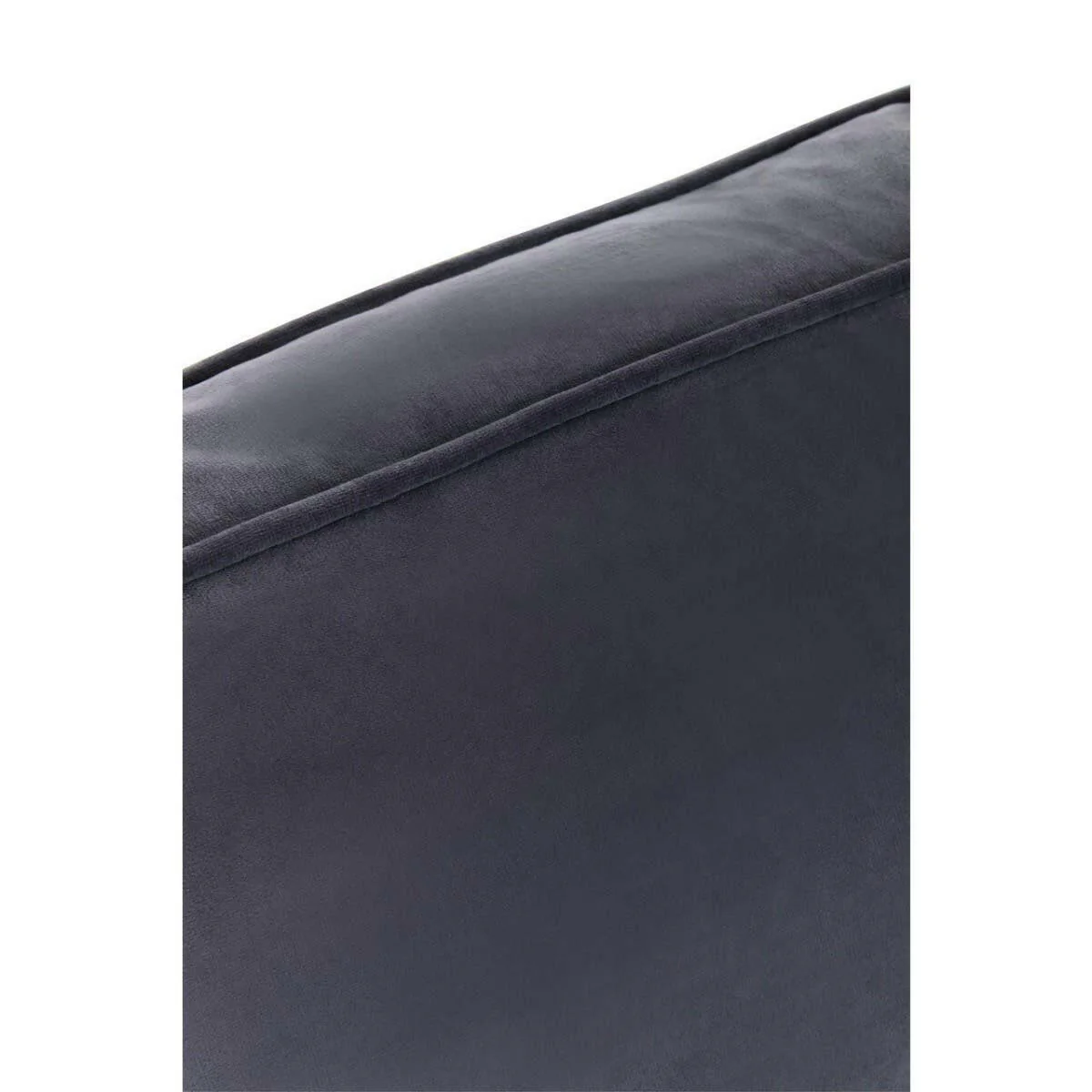 Ralph Three Seat Black Velvet Sofa - Image 9