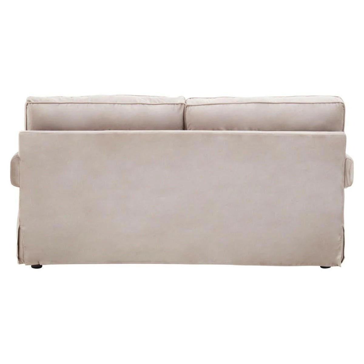 Ralph Two Seat Mink Velvet Sofa - Image 4