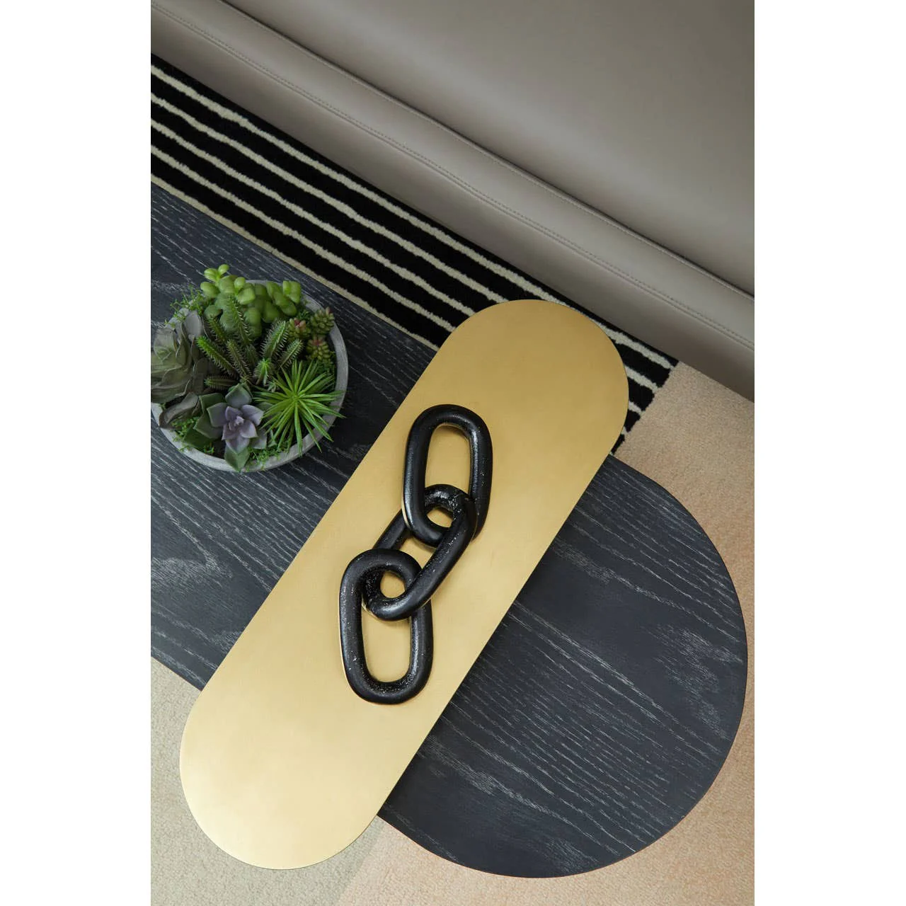 Serrano Black Oak Veneering Coffee Table - Image 6