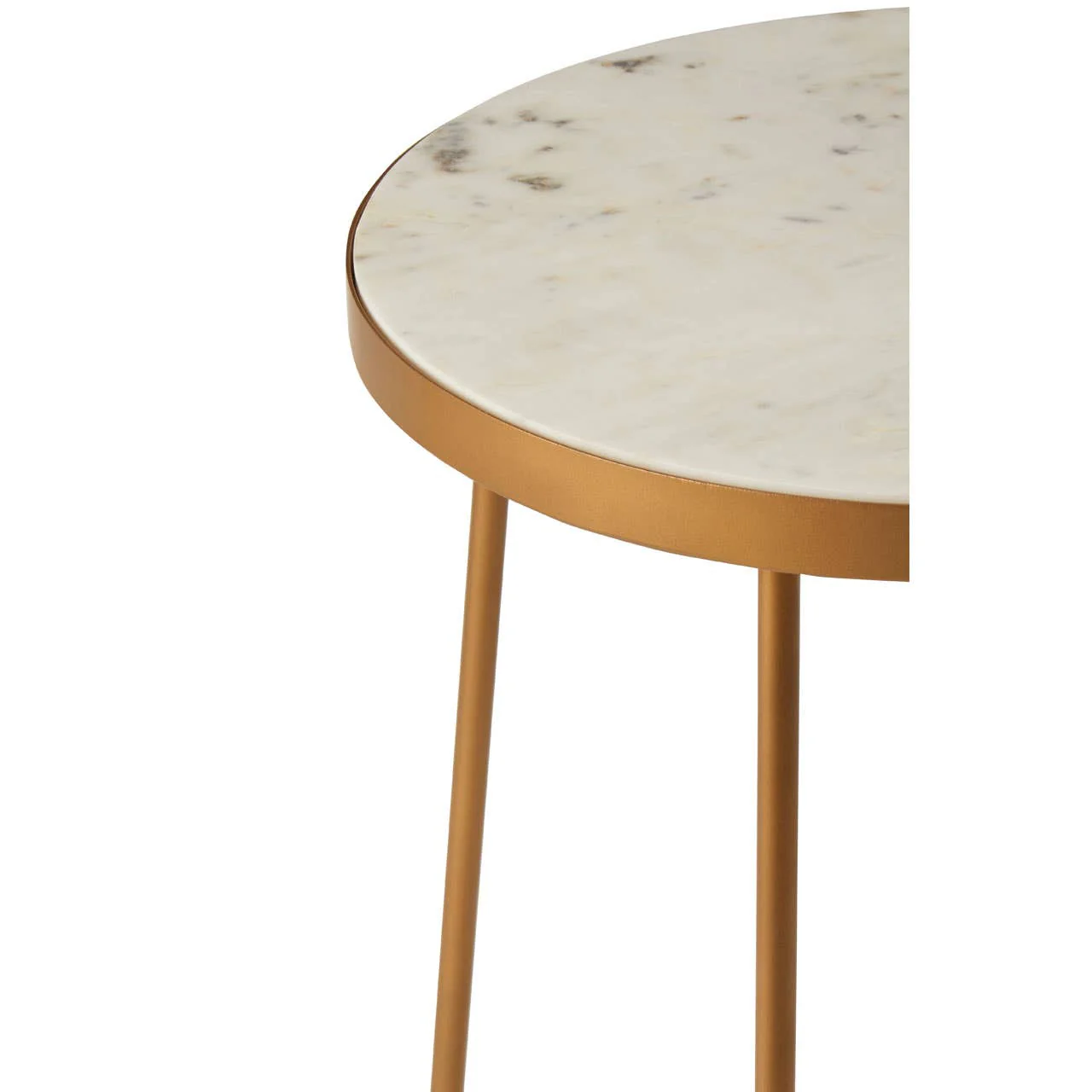 Shalimar Round Side Table With Cross Base - Image 4