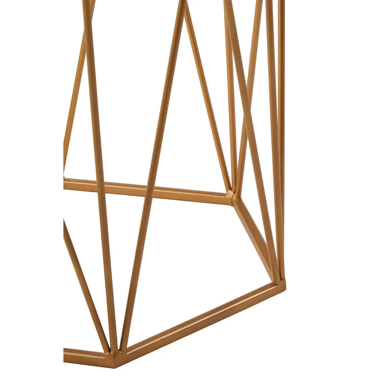 Shalimar Side Table With Geometric Base - Image 4