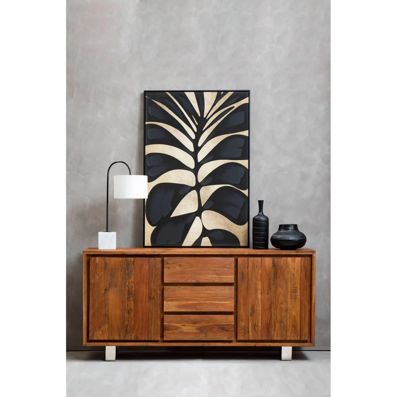 Simla Acacia Two Door Sideboard - Image 6