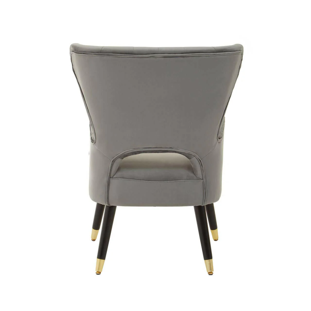Sloan Grey Velvet Armchair - Image 4