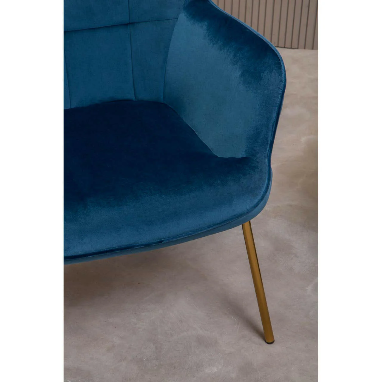 Stockholm Blue Velvet Chair - Image 13