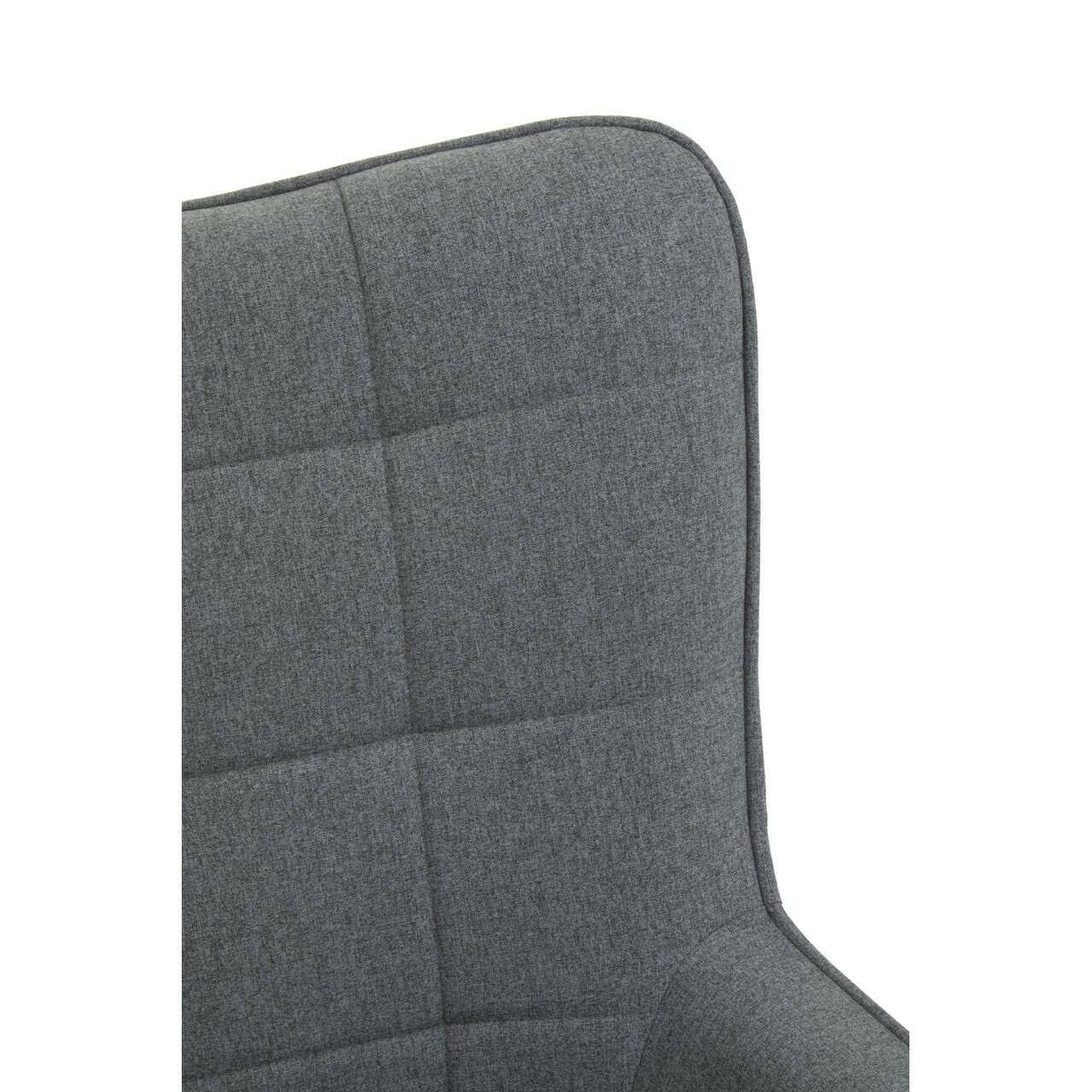 Stockholm Grey Fabric Armchair - Image 6